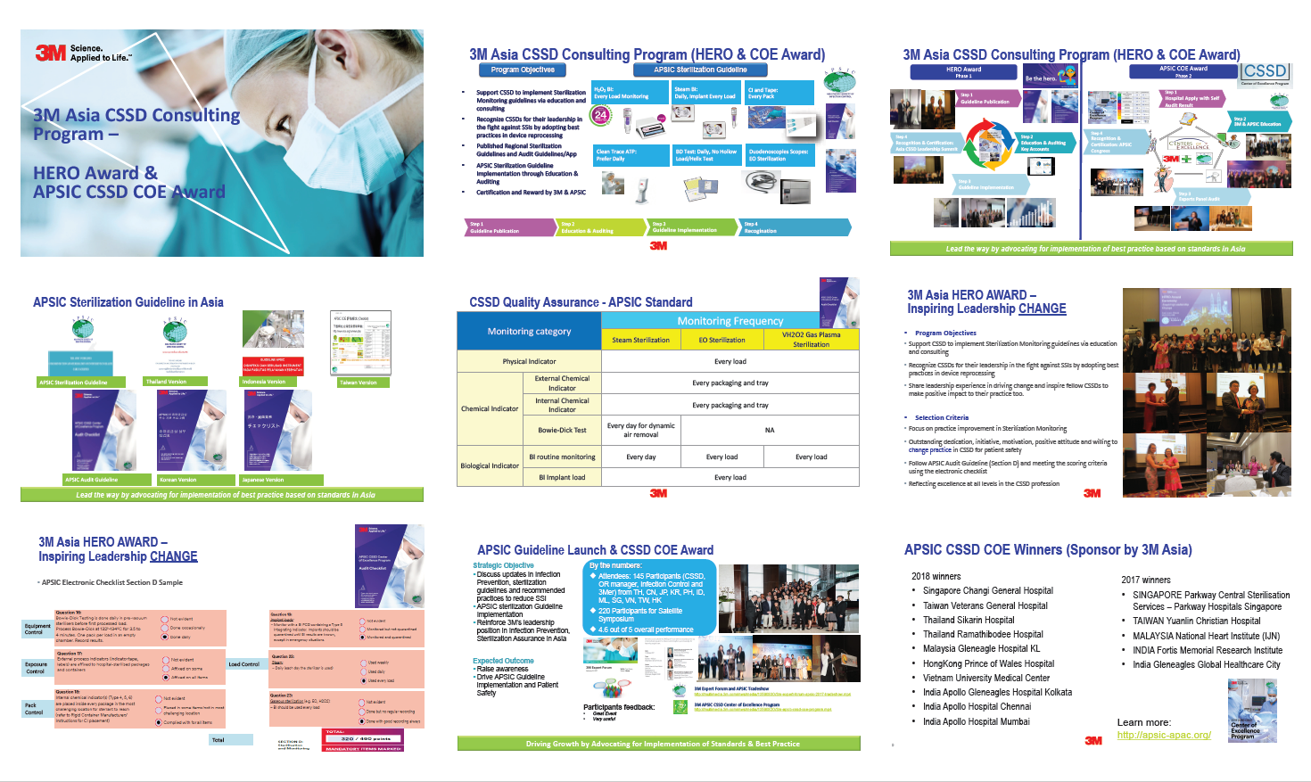 Asia Sterilization Consulting Program Healthcare Sterile Processing